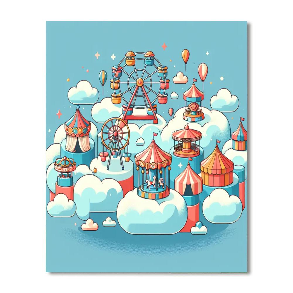 Cloud Carnival Paint By Numbers Kits