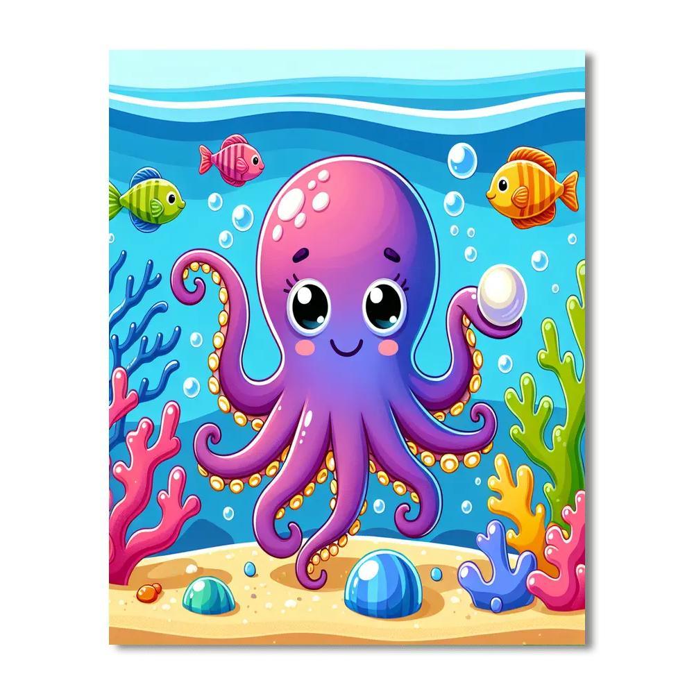 Ocean's Underwater Odyssey Paint By Number