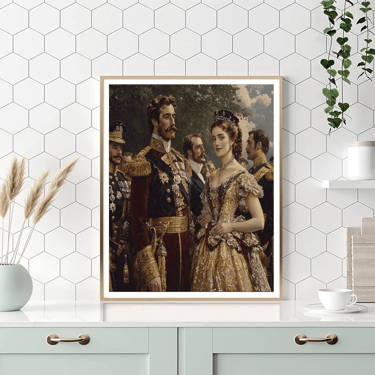 John Singer Sargent Inspired Historical Royal Portraits  Paint By Numbers Kits