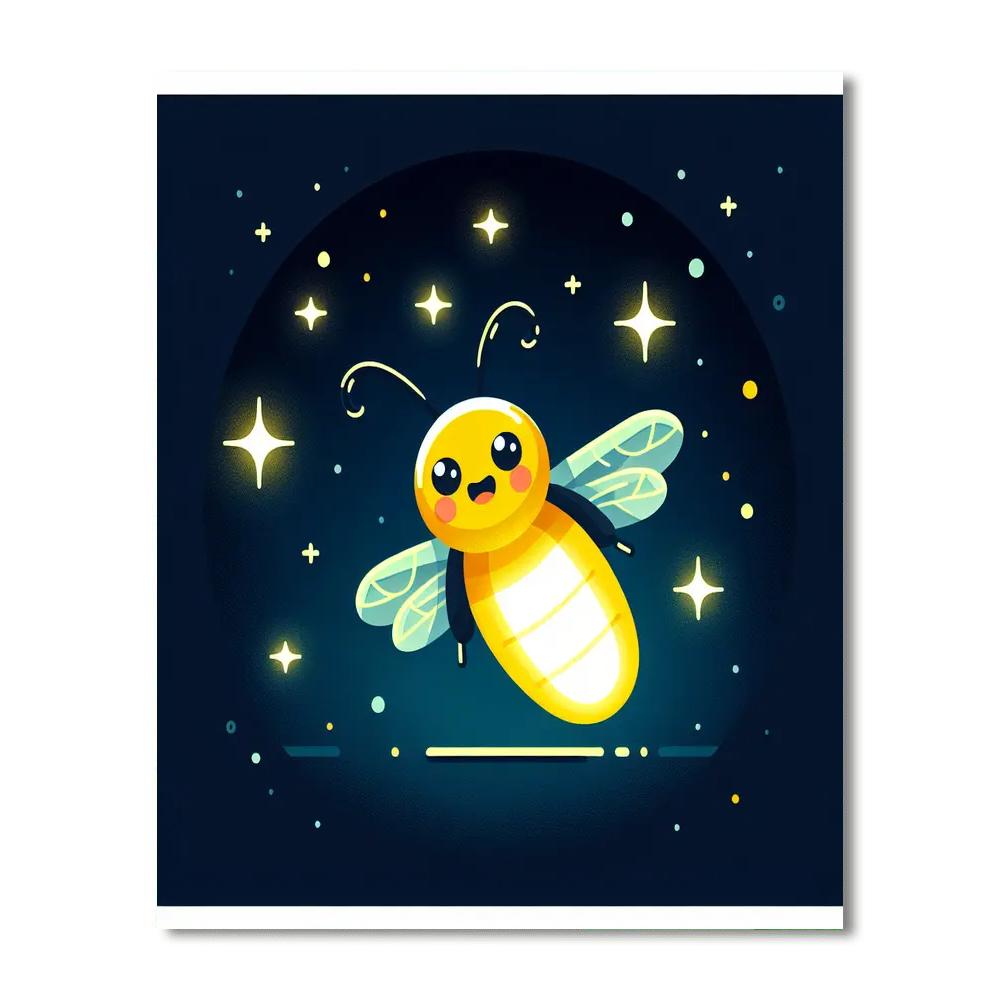 Brilliant Firefly Paint By Numbers Art