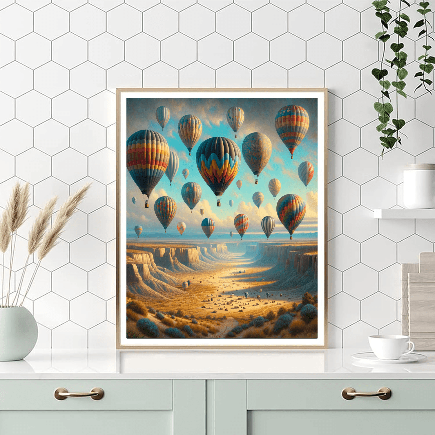 Albuquerque International Balloon Fiesta - Usa Paint By Number