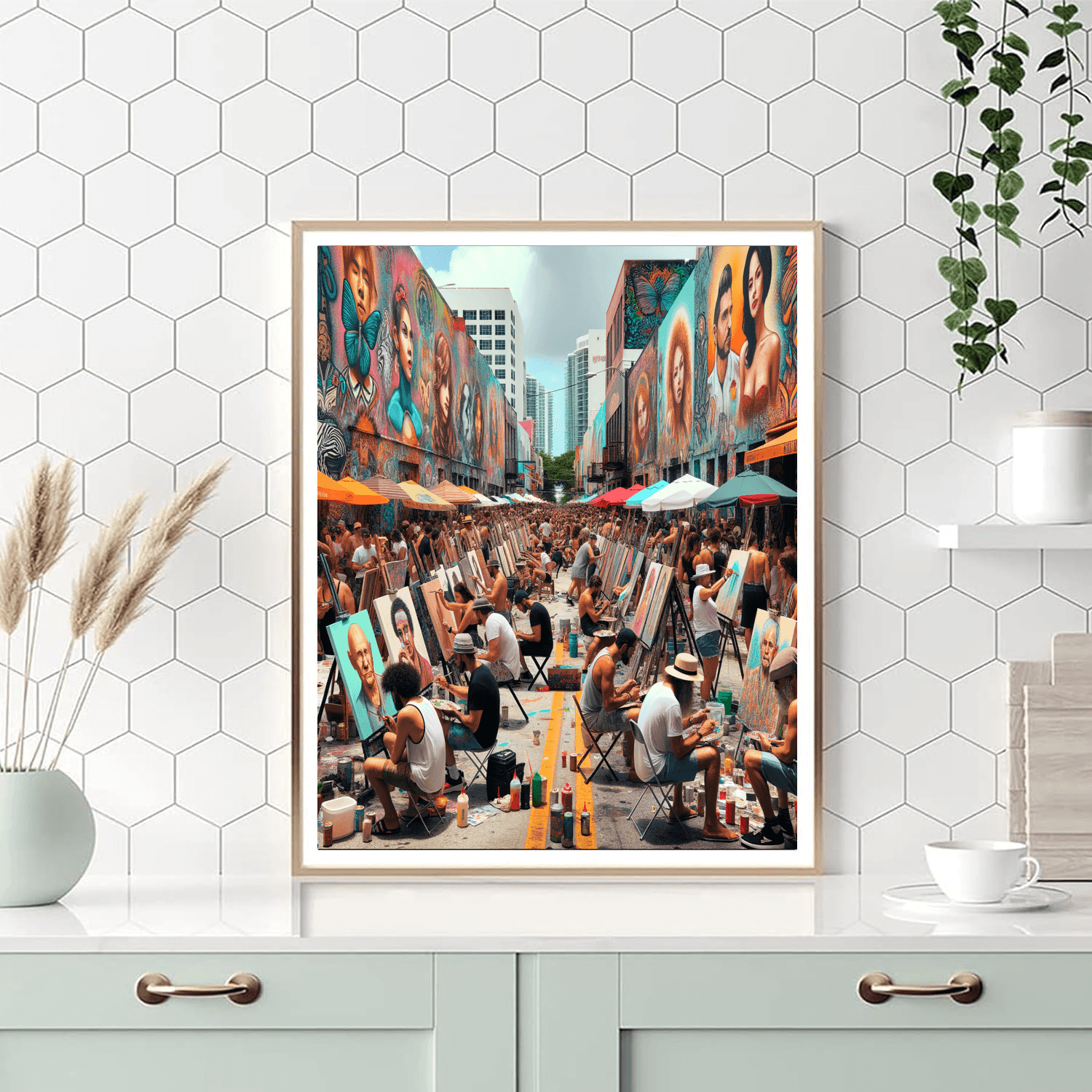 Wynwood Life Festival Painting Number Kit