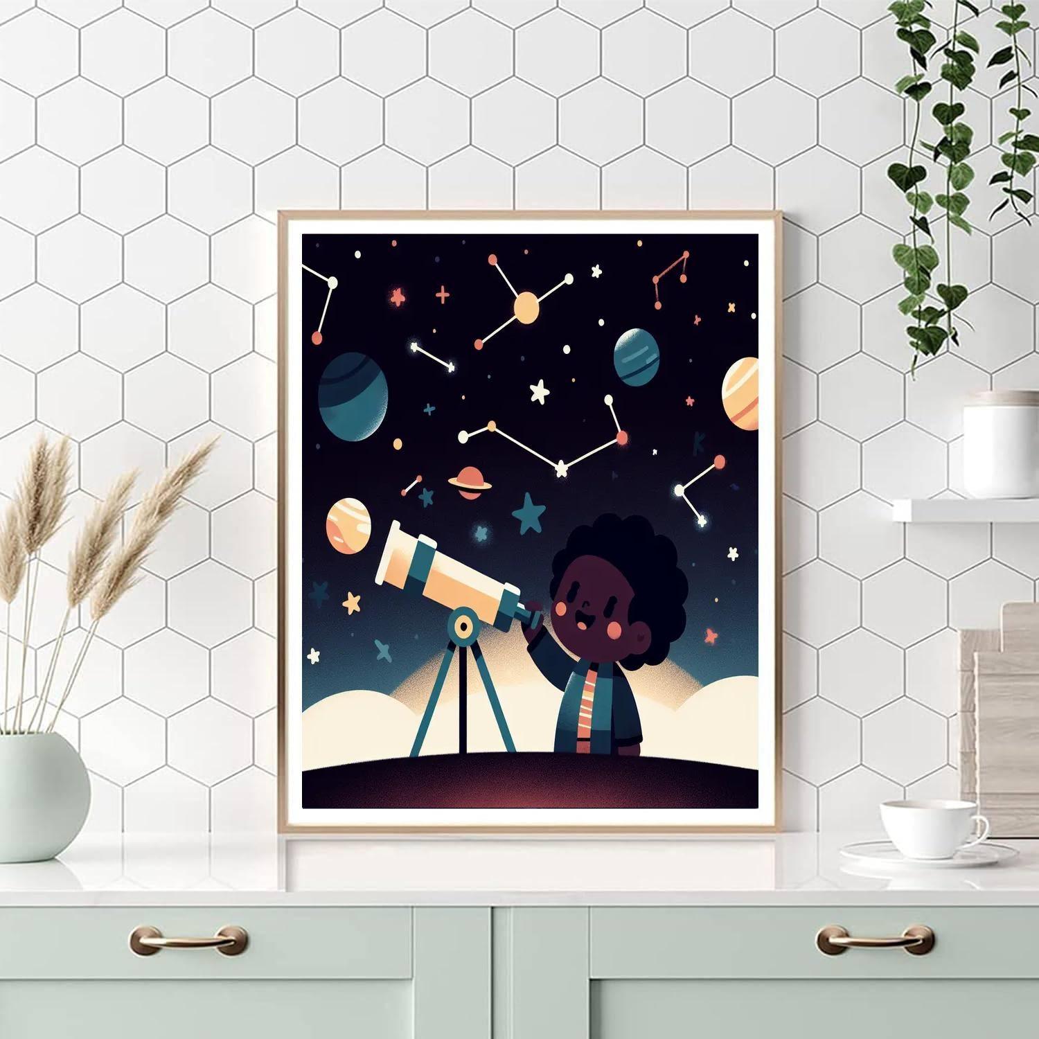 Starry Sky Adventure Paint By Numbers Kits