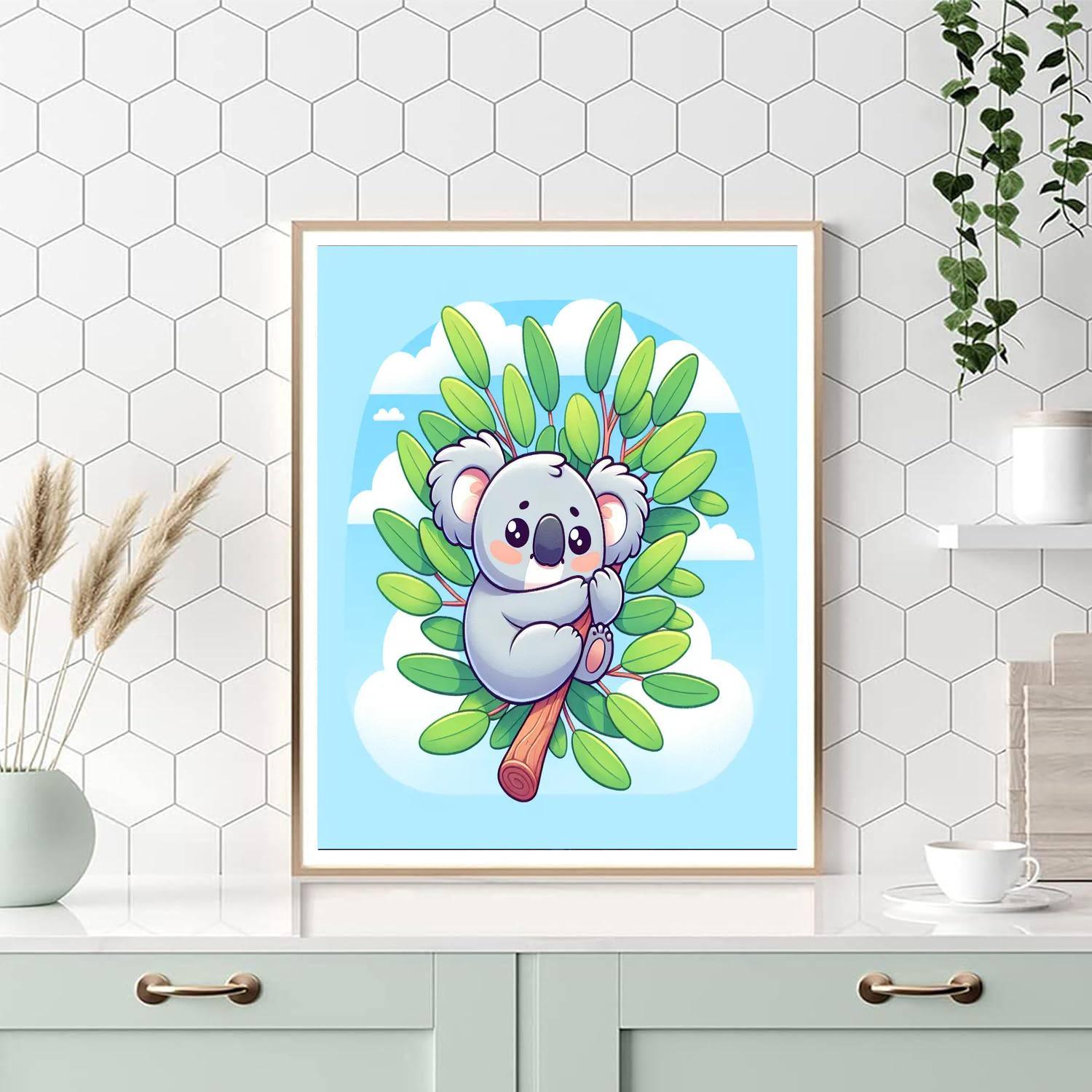 Adorable Koala Paint By Number