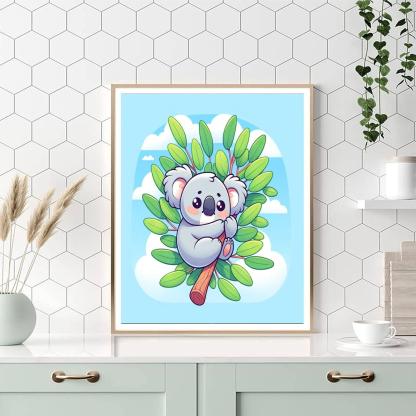 Adorable Koala Paint By Number