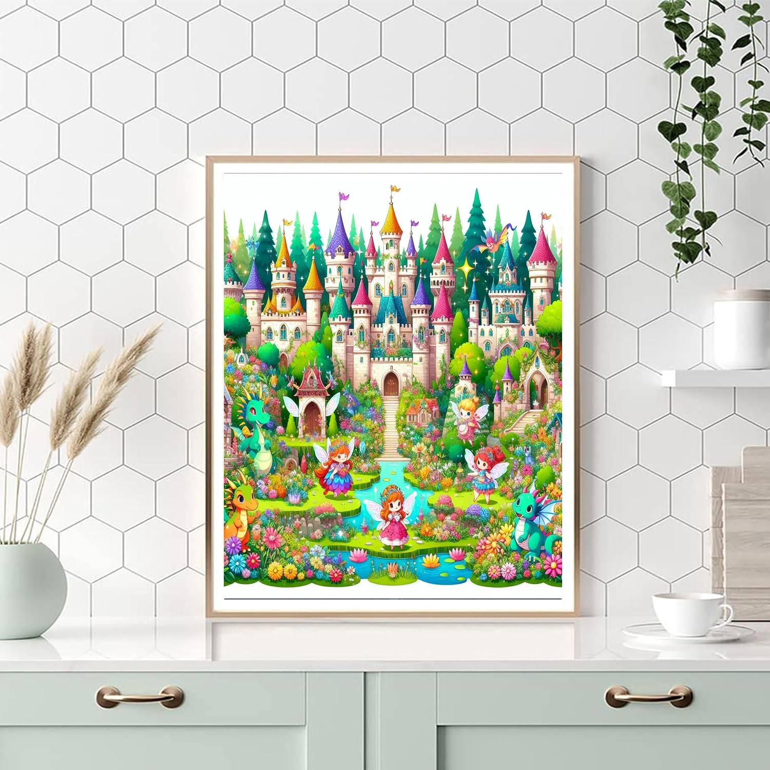 Playful Fairy Tale Adventure Painting By Numbers Kit