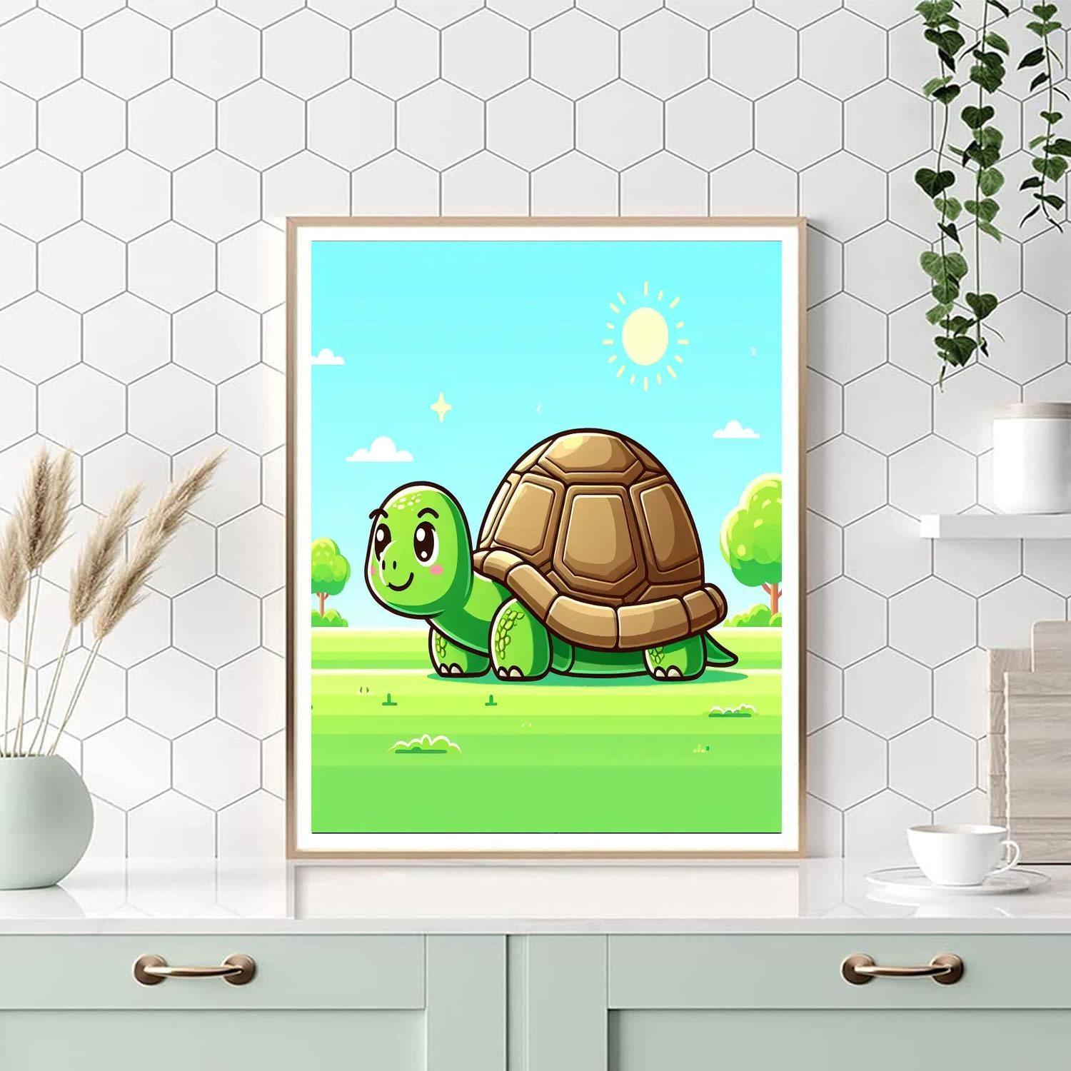 Terrific Tortoise Numbered Painting Kits