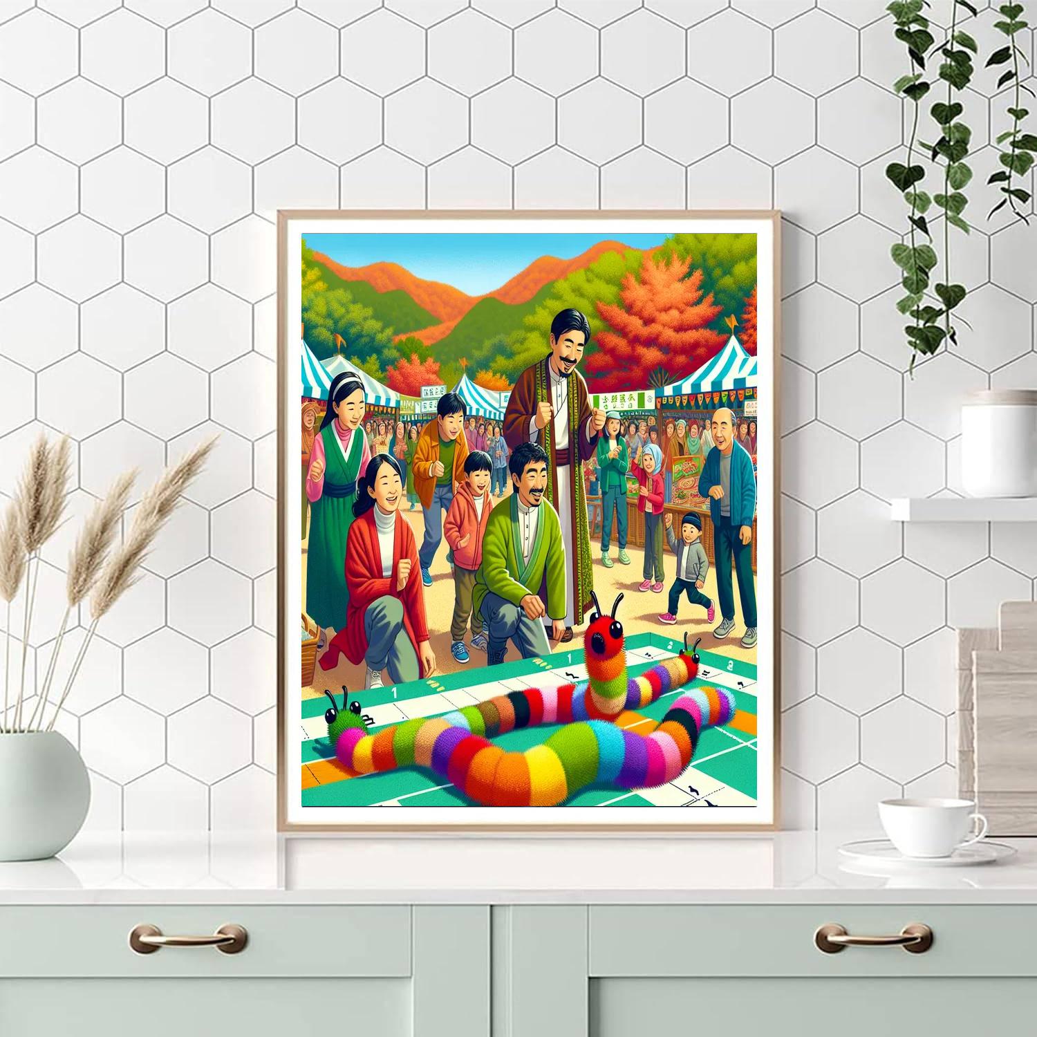 Woolly Worm Festival Paint By Numbers Kits