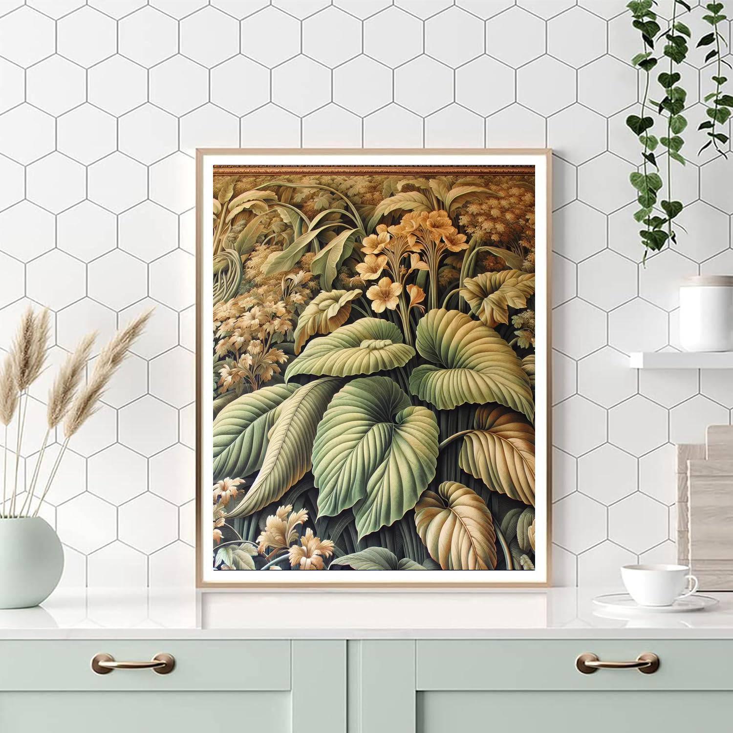Verdant Dream Tapestry Paint By Number