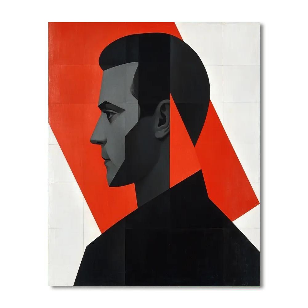 Kazimir Malevich Inspired Bold Impressions  Paint By Numbers