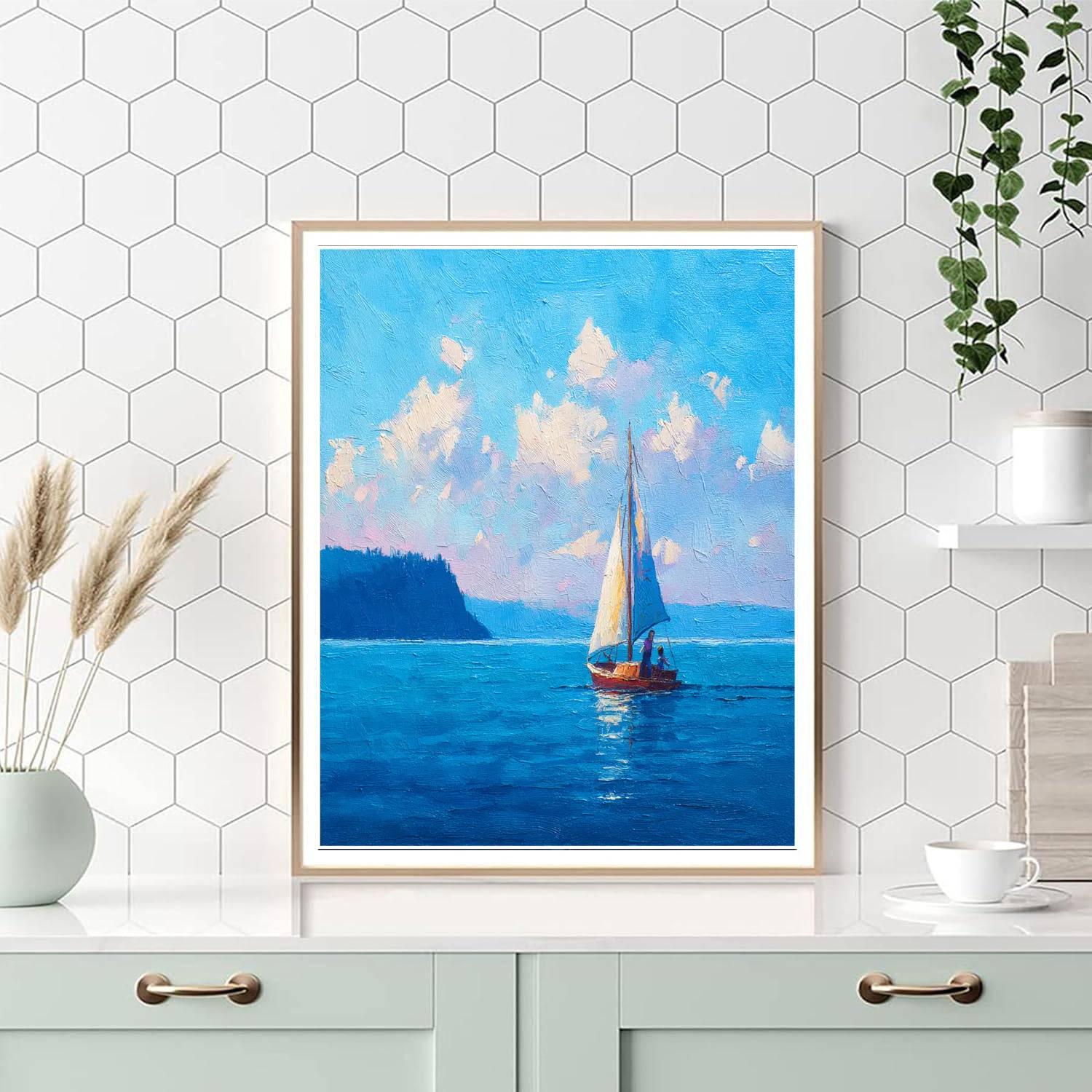 Sailing On Love's Journey Paint By Number