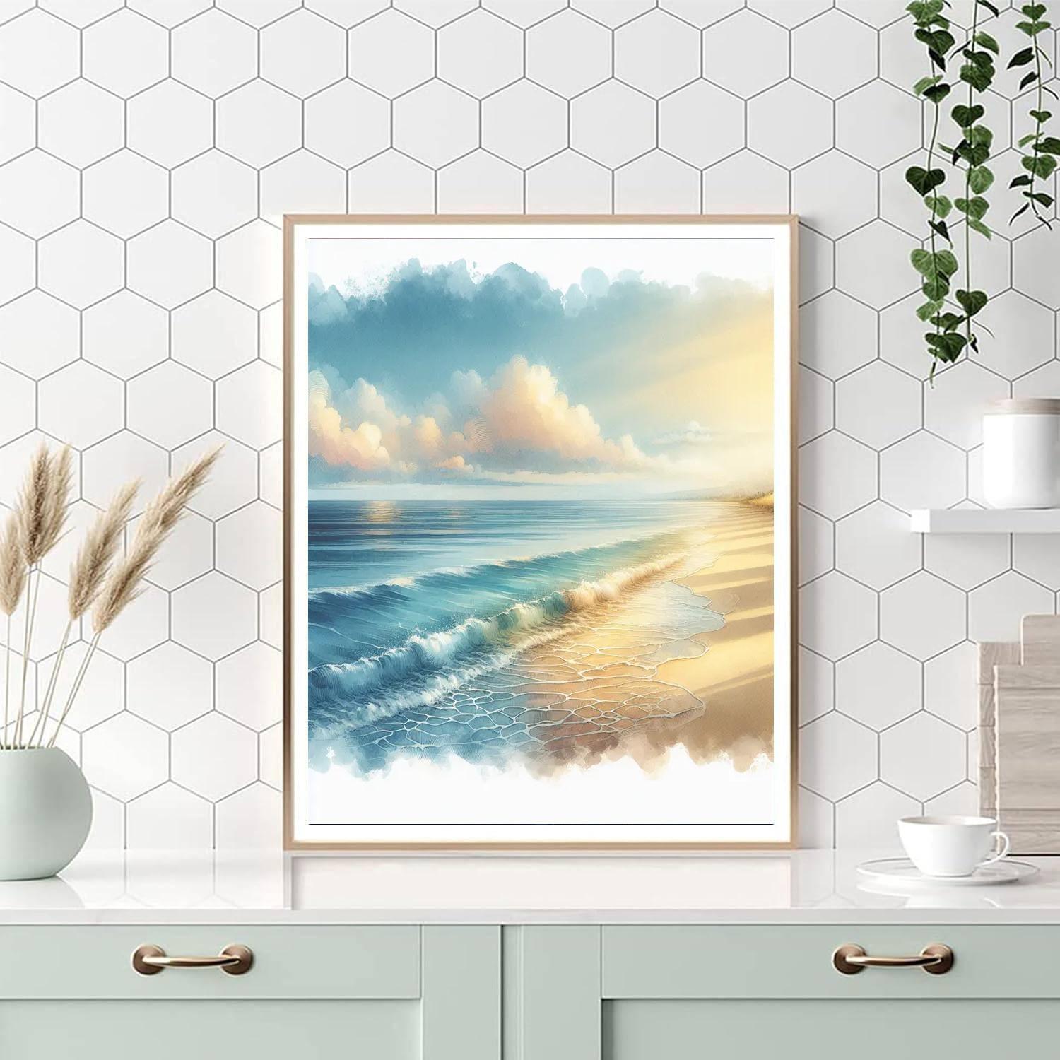 Serenade Of Summer Waves DIY Paint By Numbers