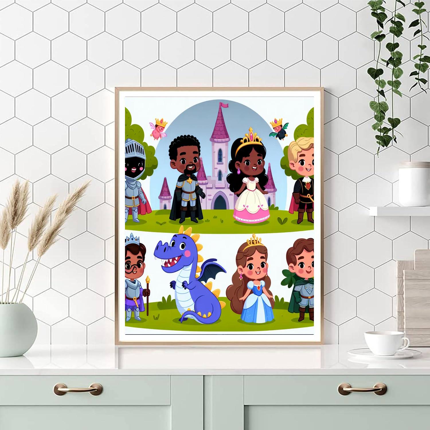 Fairytale Fables Paint By Numbers Art