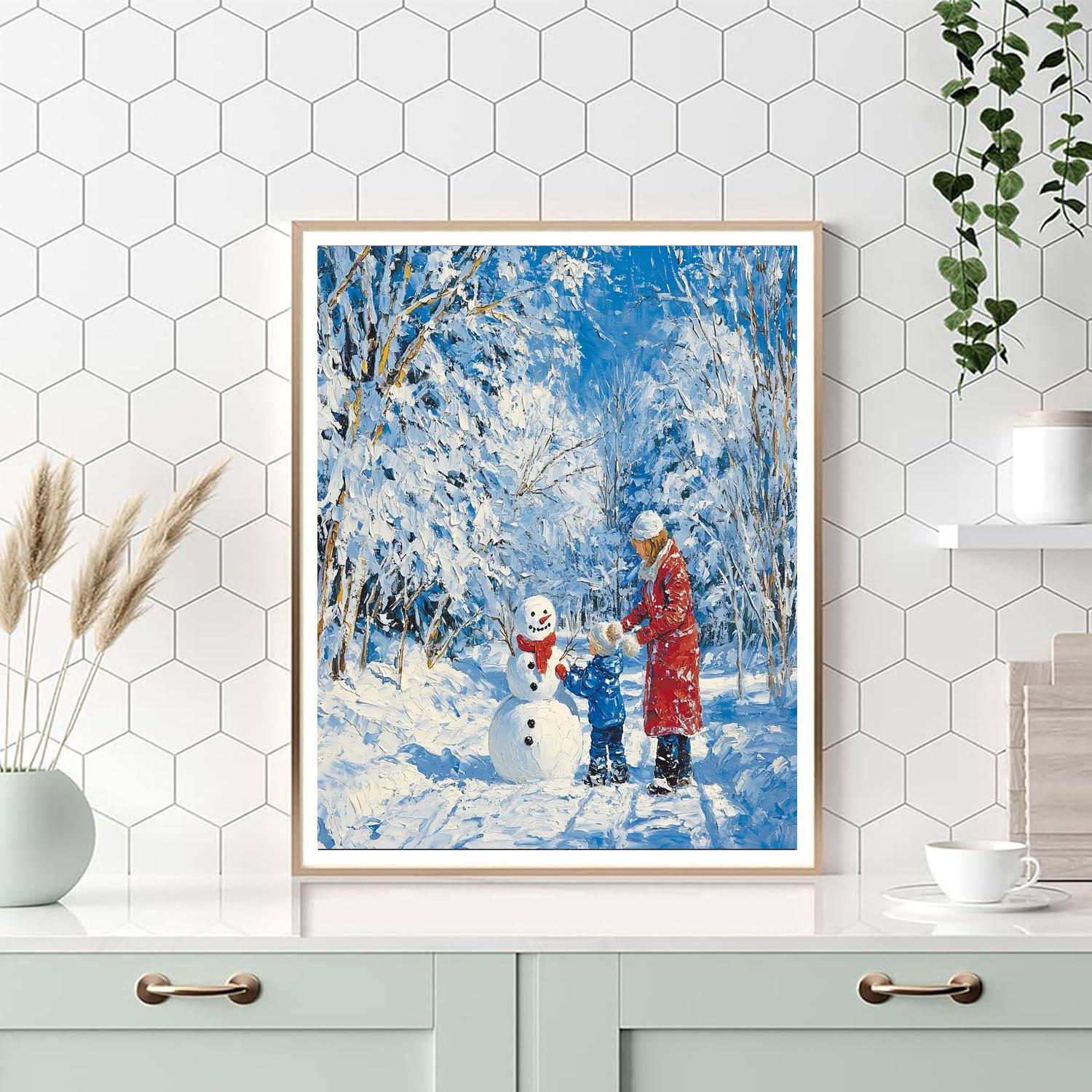 Winter Wonderland Together Paint By Numbers