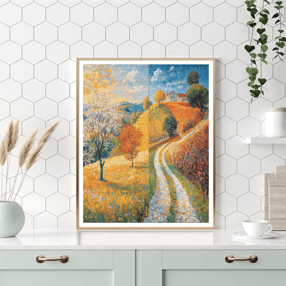 Pierre Bonnard Inspired Seasons Of Change Paint By Numbers Kits