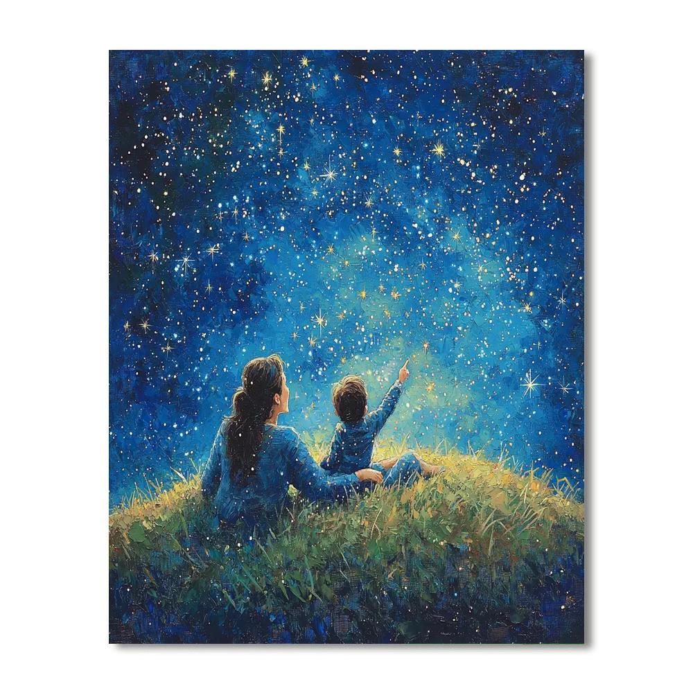 Stars Above Us Paint By Color
