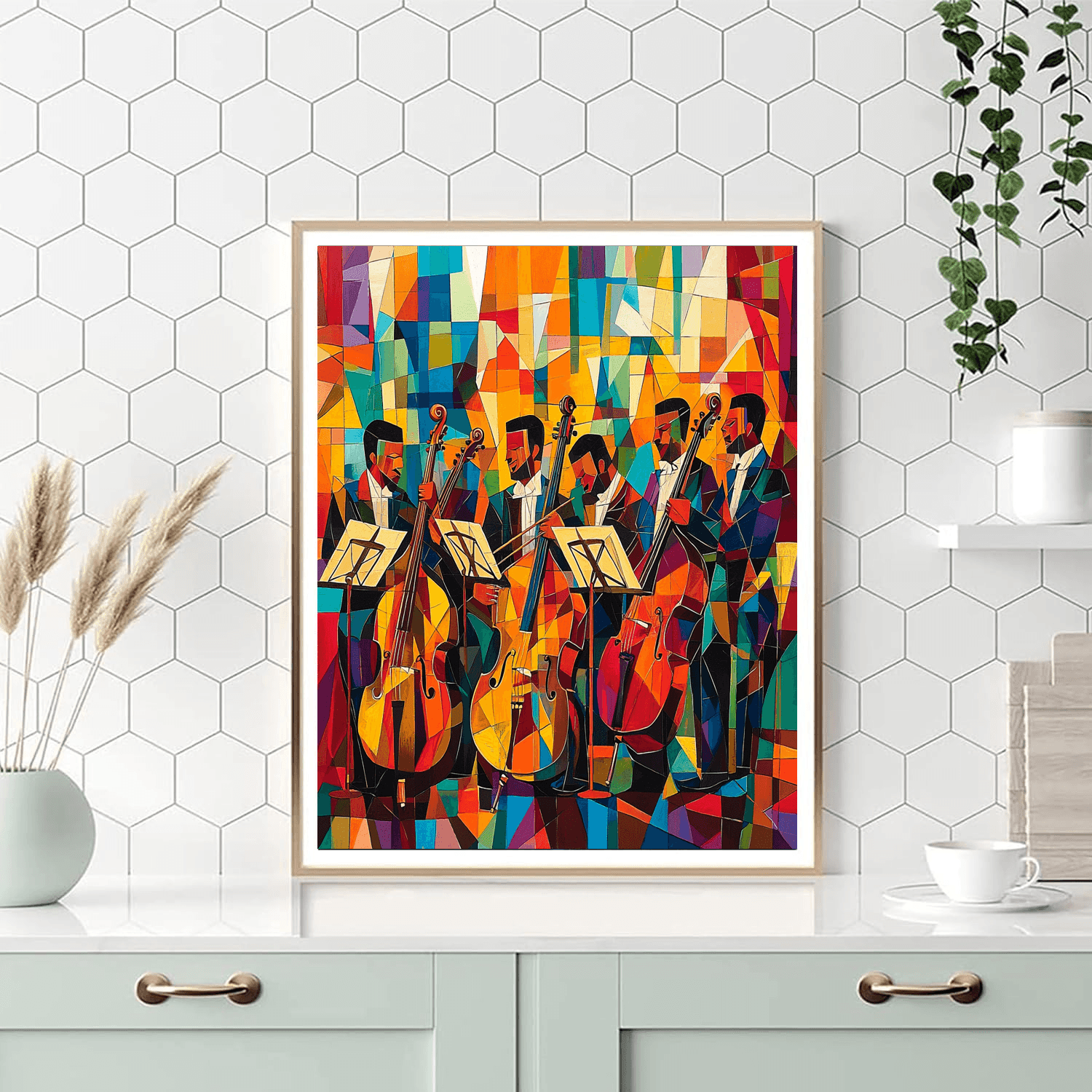 Pablo Picasso Inspired Picasso's Musical Serenade  Paint By Numbers Kits