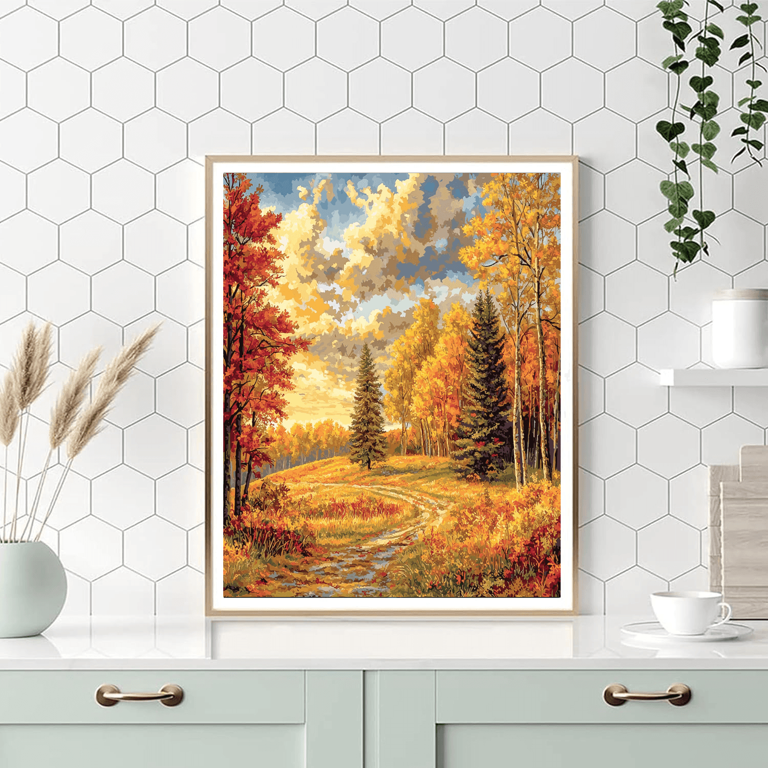 John Constable Inspired Echoes Of Autumn  Paint By Color