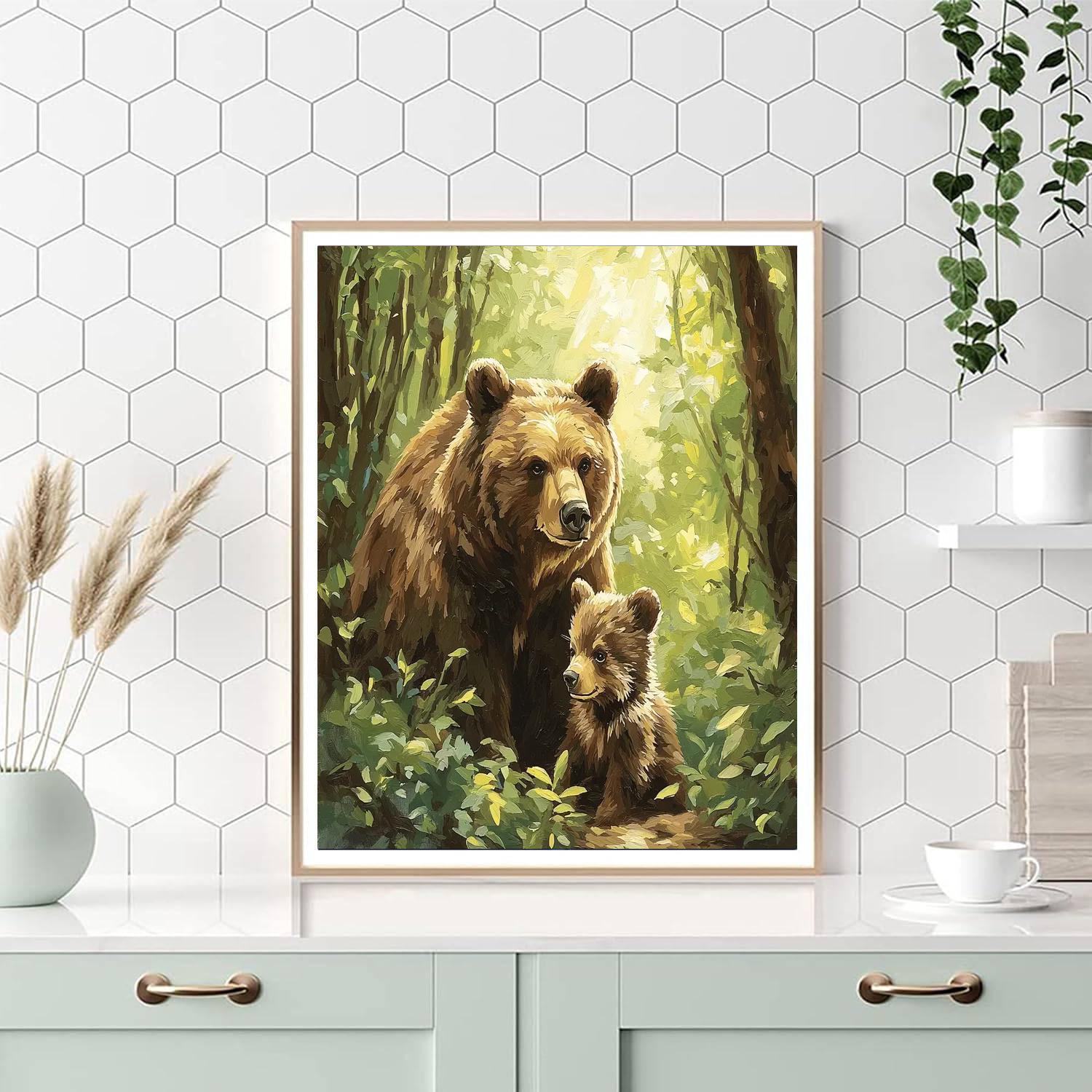 Mothers Of Nature Painting Number Kit