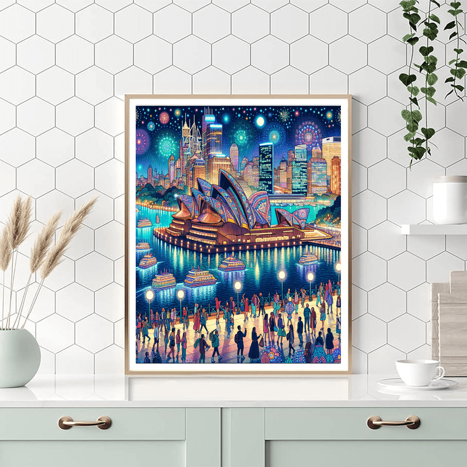 Sydney Vivid Festival - Australia Paint By Numbers Kits