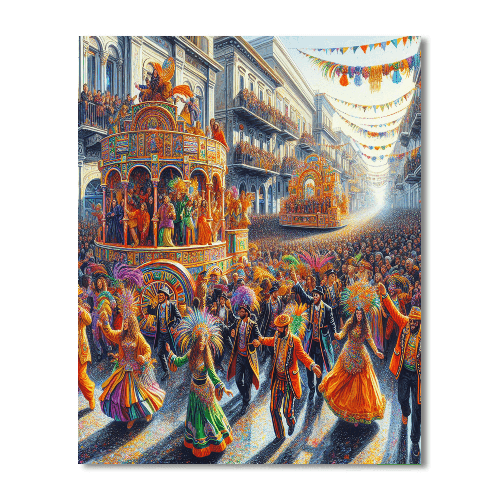 Dusseldorf Carnival Paint By Color