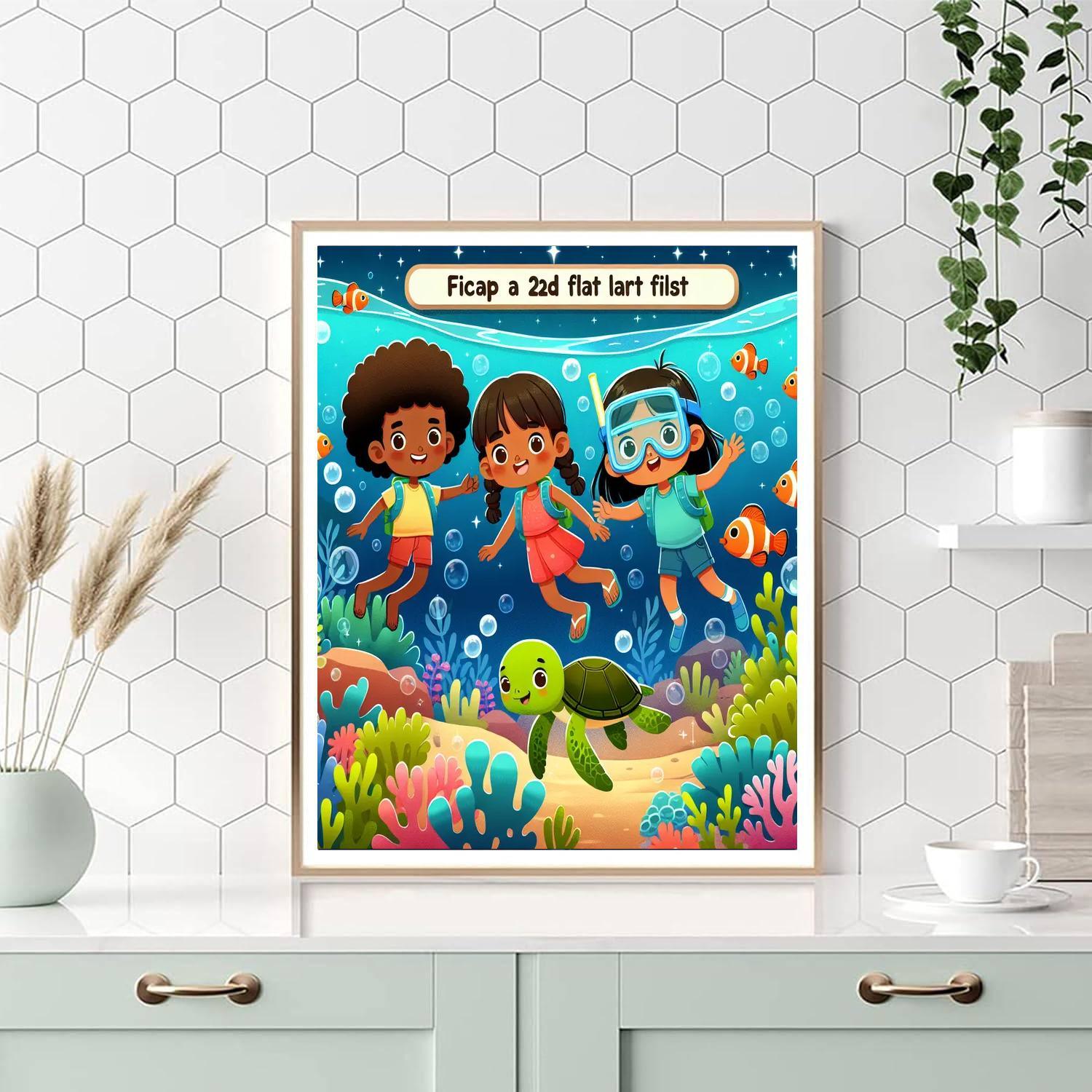 Underwater Exploration Team Paint By Numbers