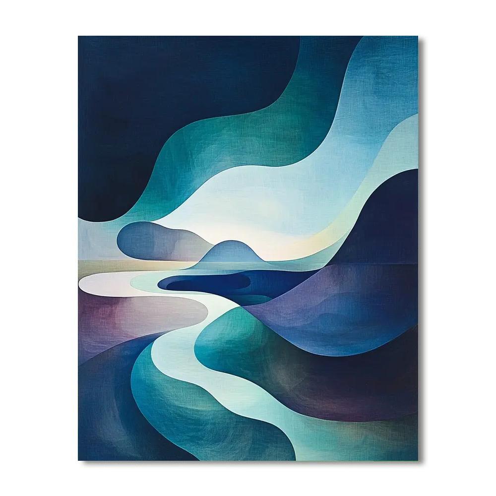 Max Ernst Inspired Reflections Of A Dream  Paint By Number