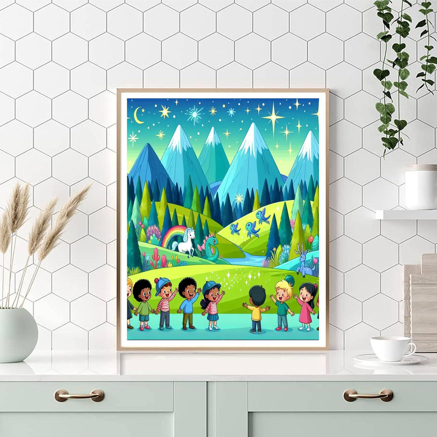 Mythical Creature Discovery Paint By Numbers
