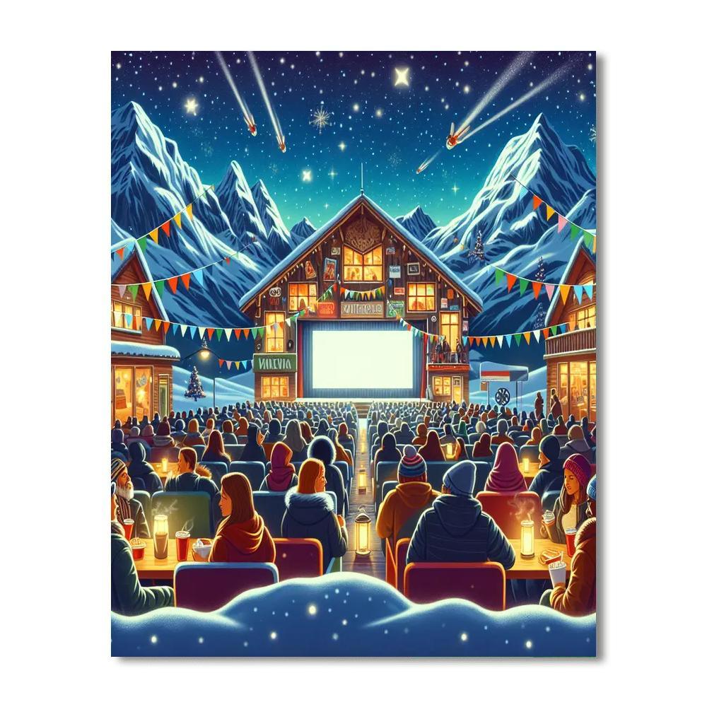 Whistler Film Festival - Canada Paint By Color