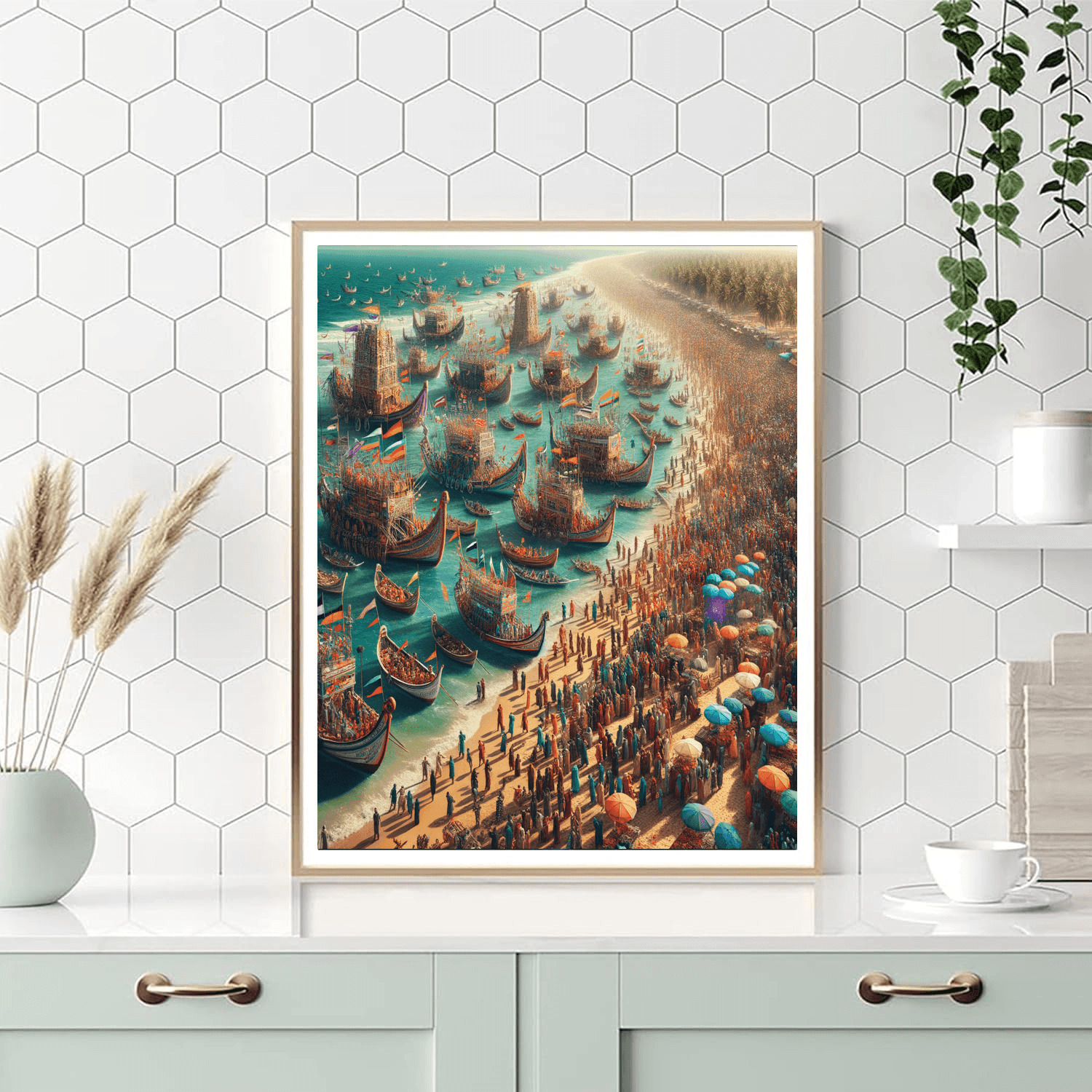 International Festival Of The Sea - Spain Painting By Numbers Kit