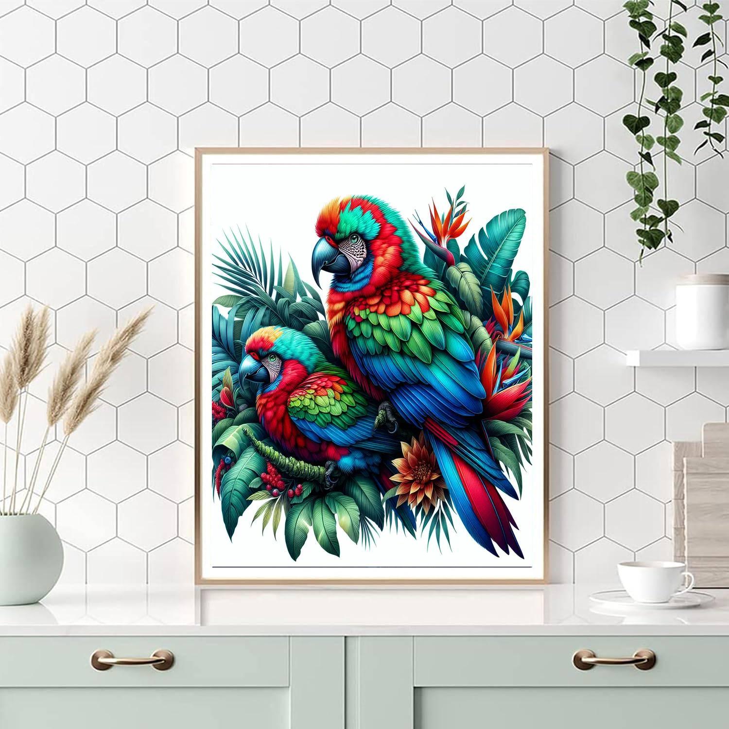 Birds Of Paradise Paint By Numbers