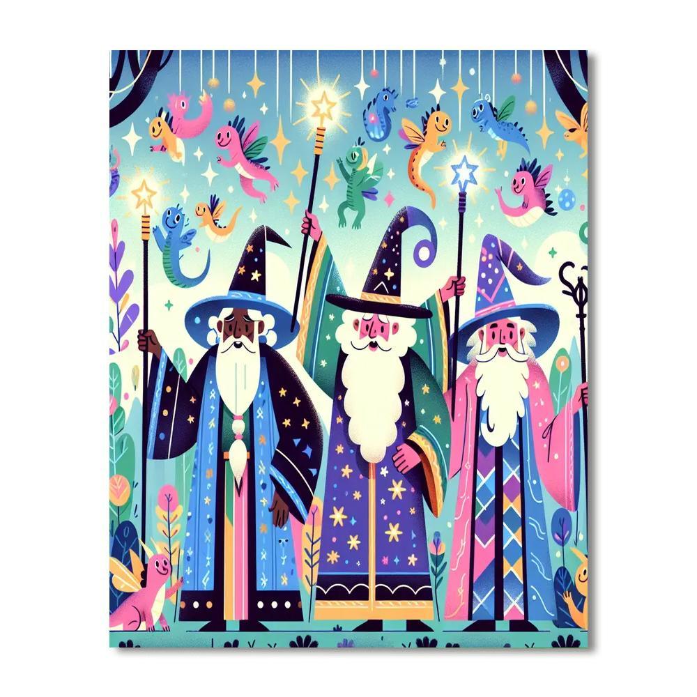 Wondrous Wizardry Paint By Number