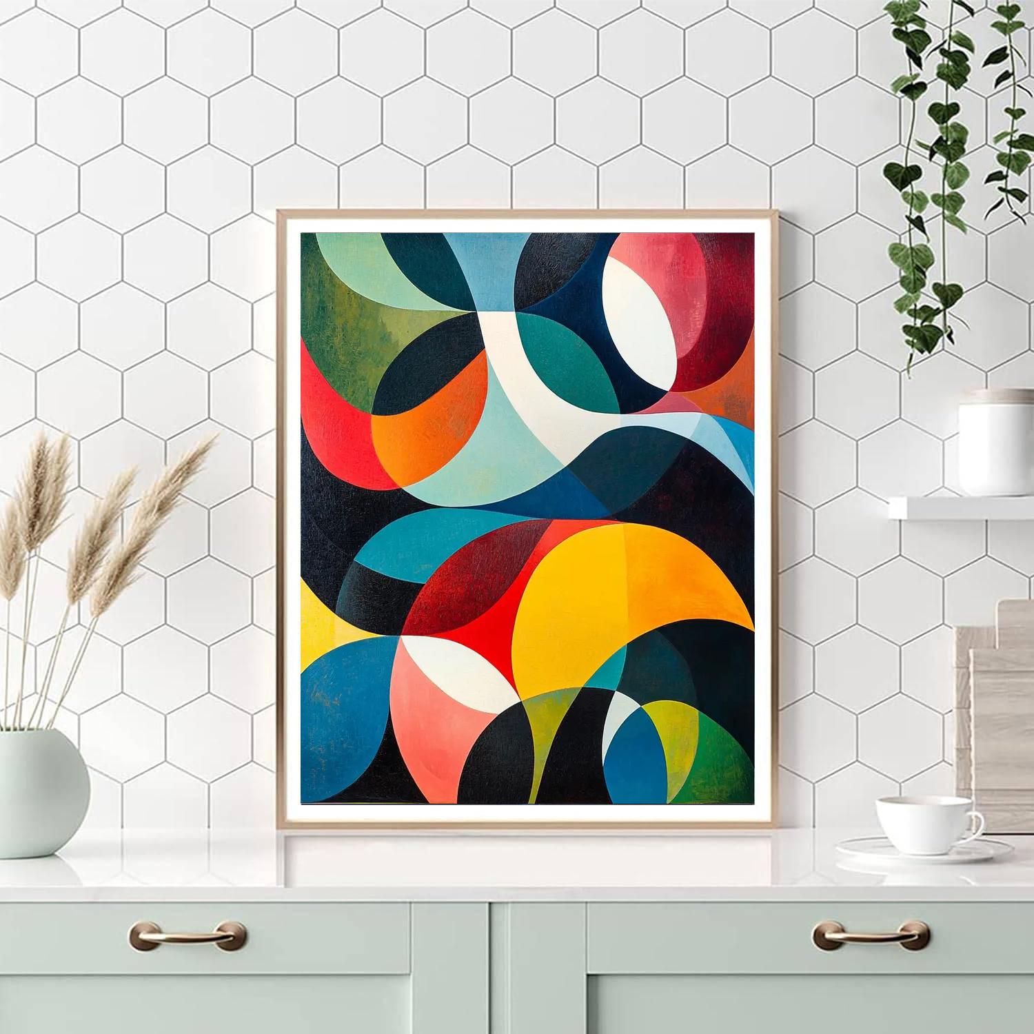 Paul Klee Inspired Flowing Imagination  Numbered Painting Kits