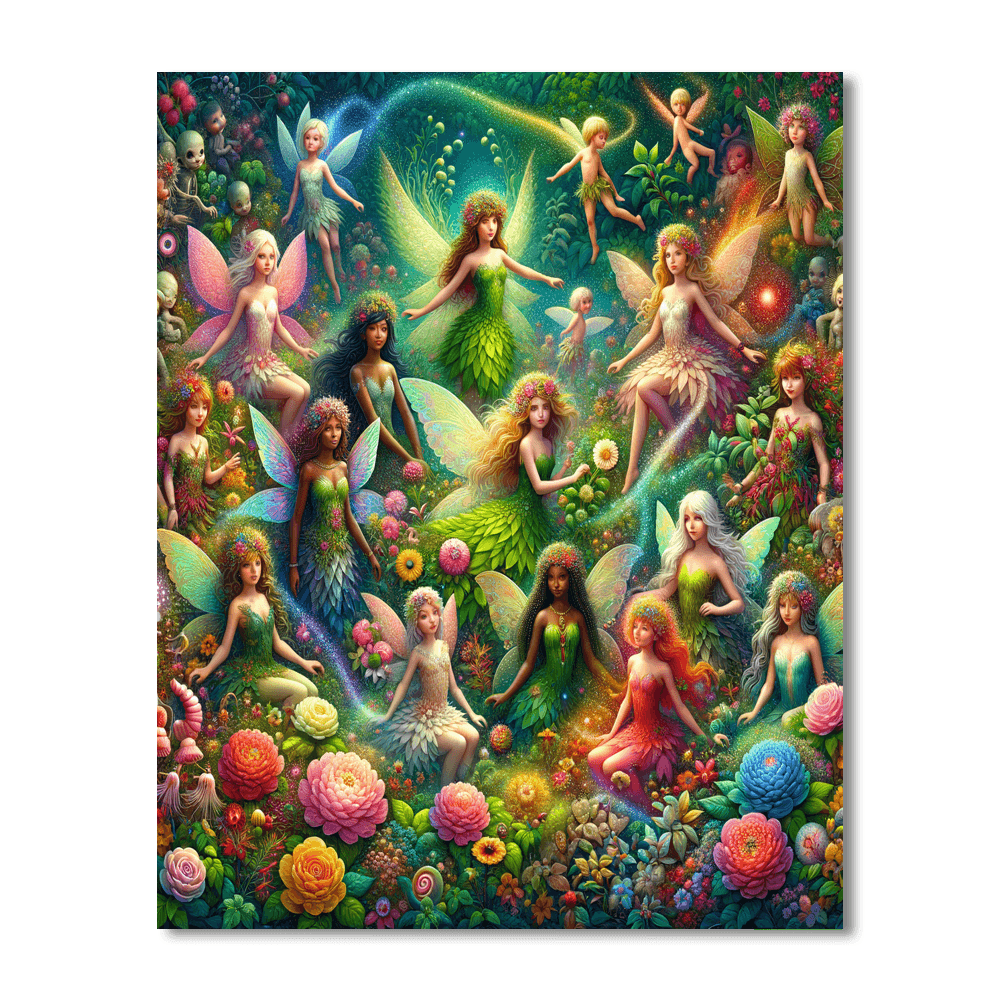 Fairy Tale Dreams Paint By Color