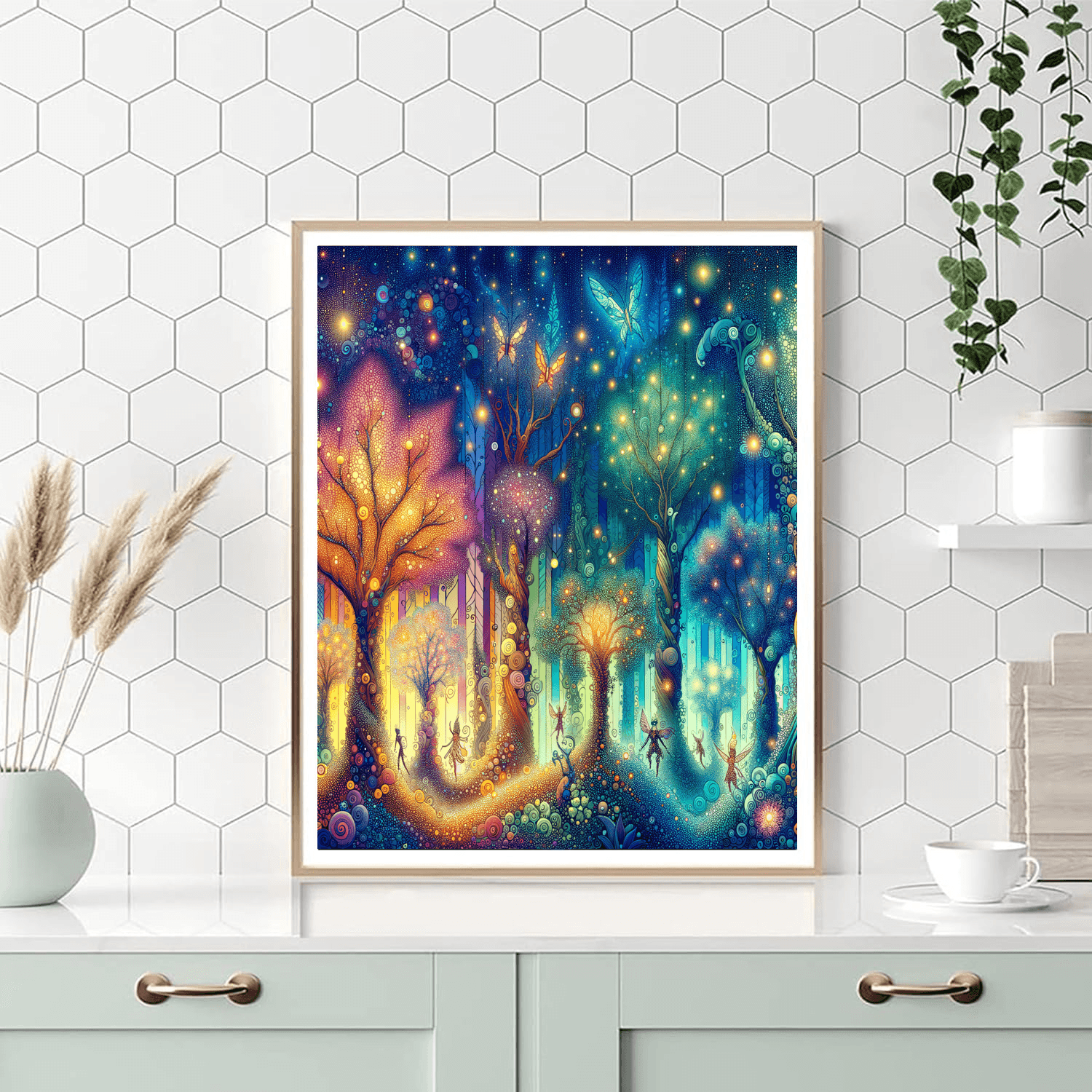 Magical Forest Fantasy Paint By Numbers