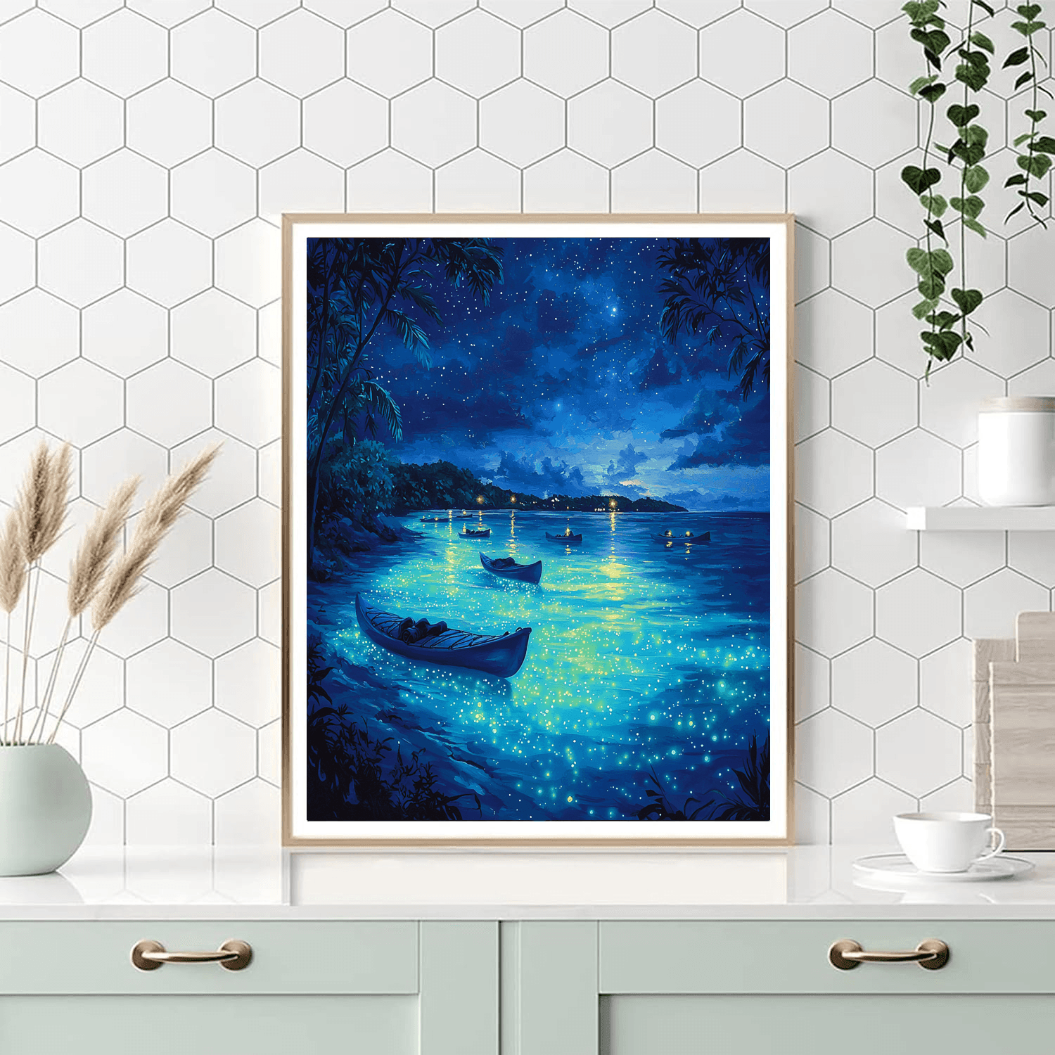 Bioluminescent Bay - Vieques Paint By Numbers