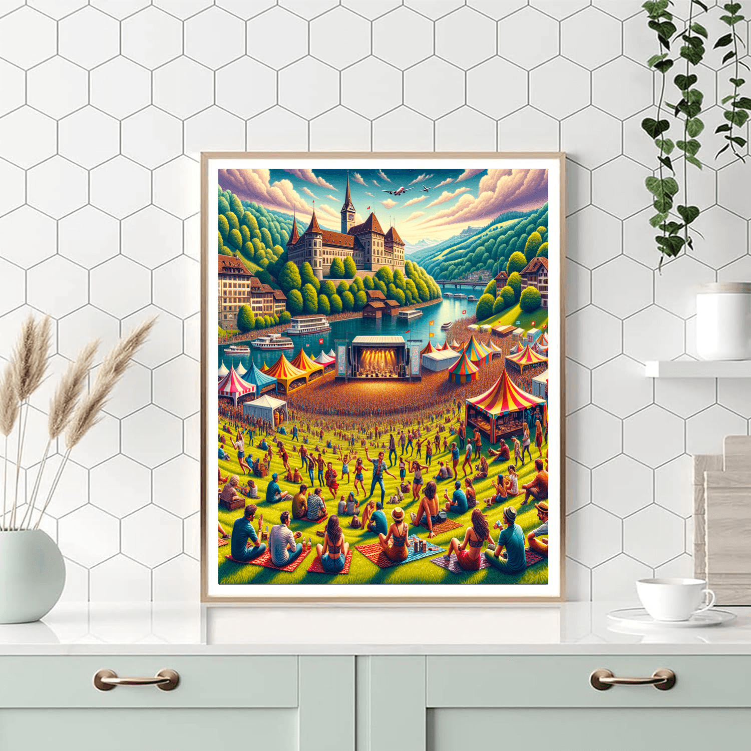 Gurtenfestival - Switzerland DIY Paint By Numbers