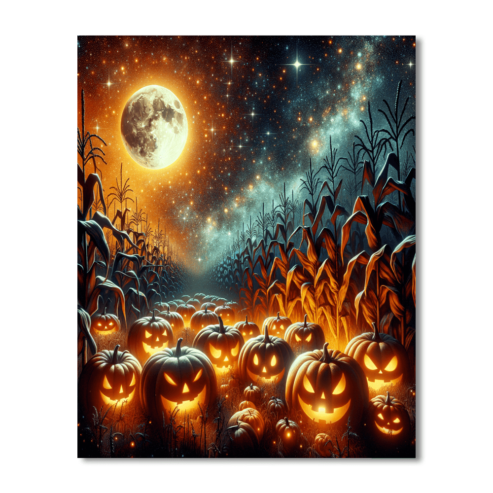 Halloween Harvest Paint By Numbers Kits