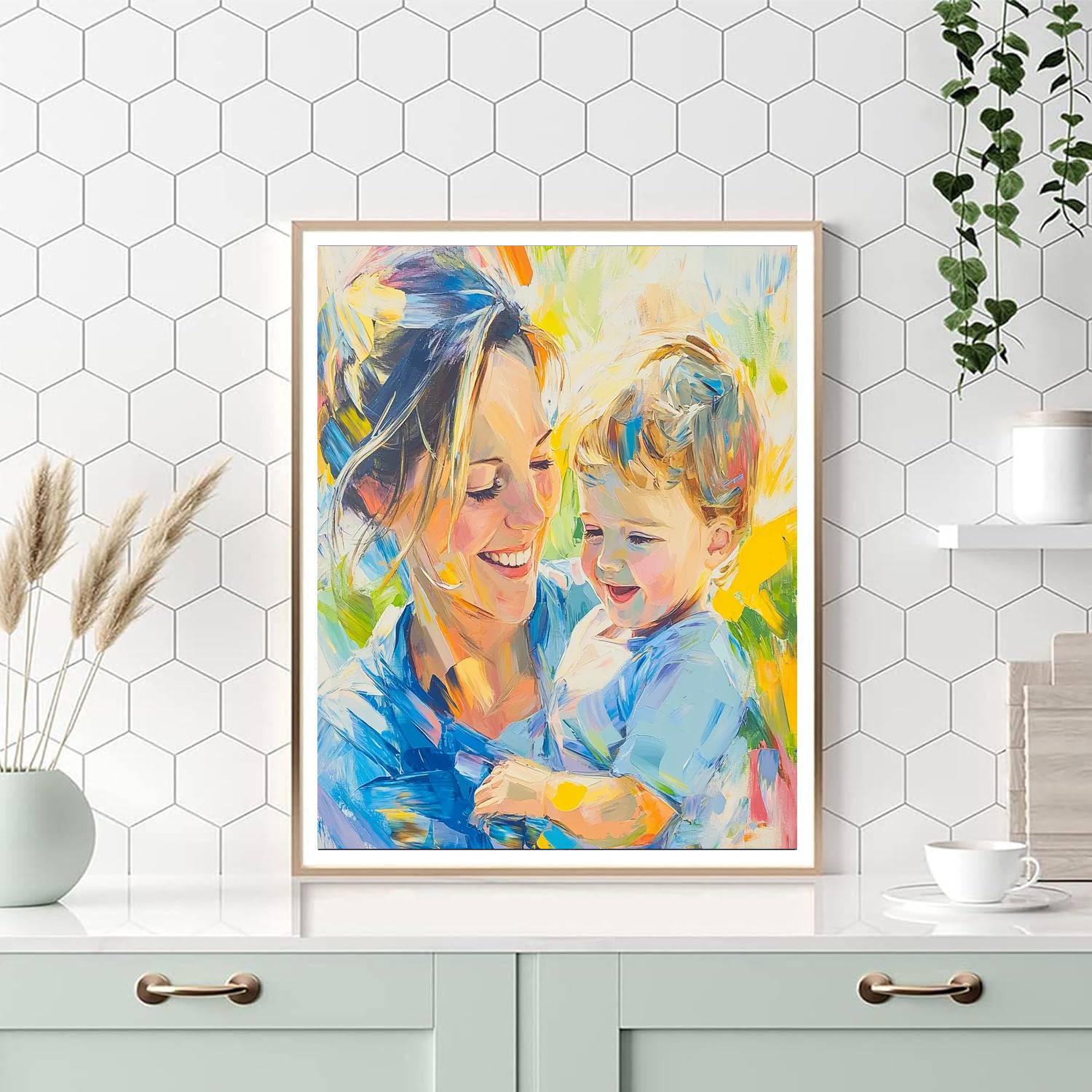 Expressions Of Love Number Painting