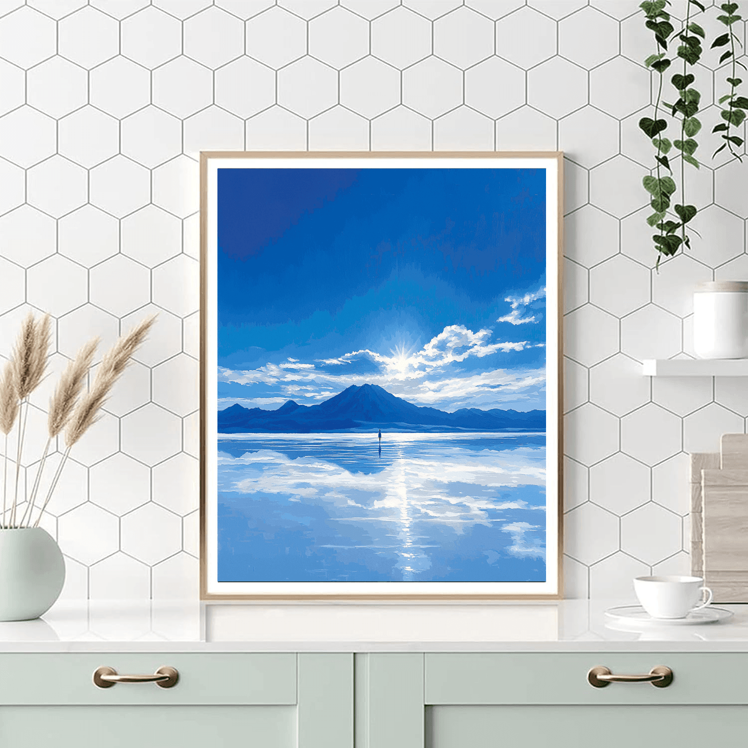 Salar De Uyuni - Uyuni Painting Number Kit