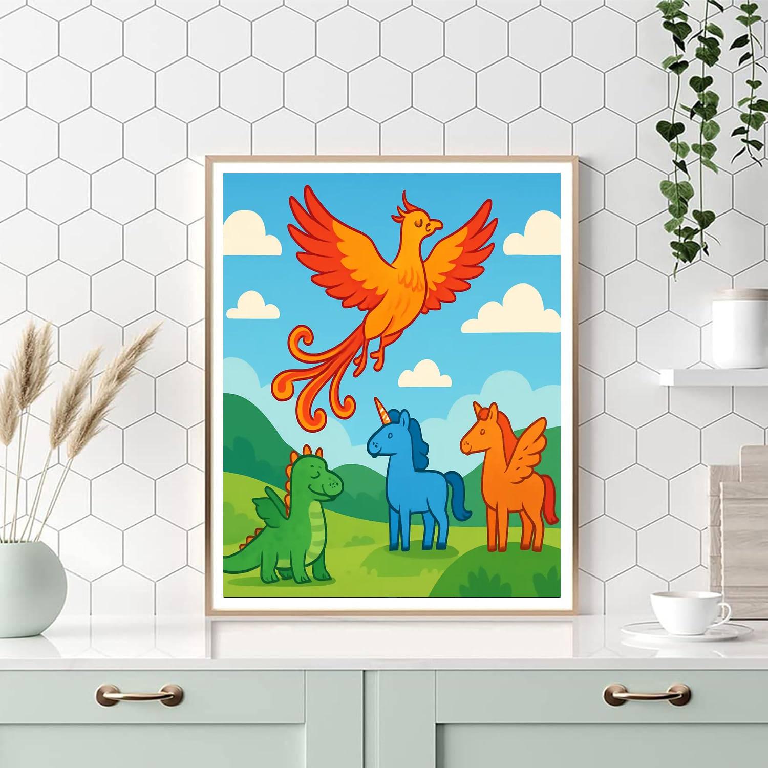 Exploring Ancient Myths Paint By Numbers