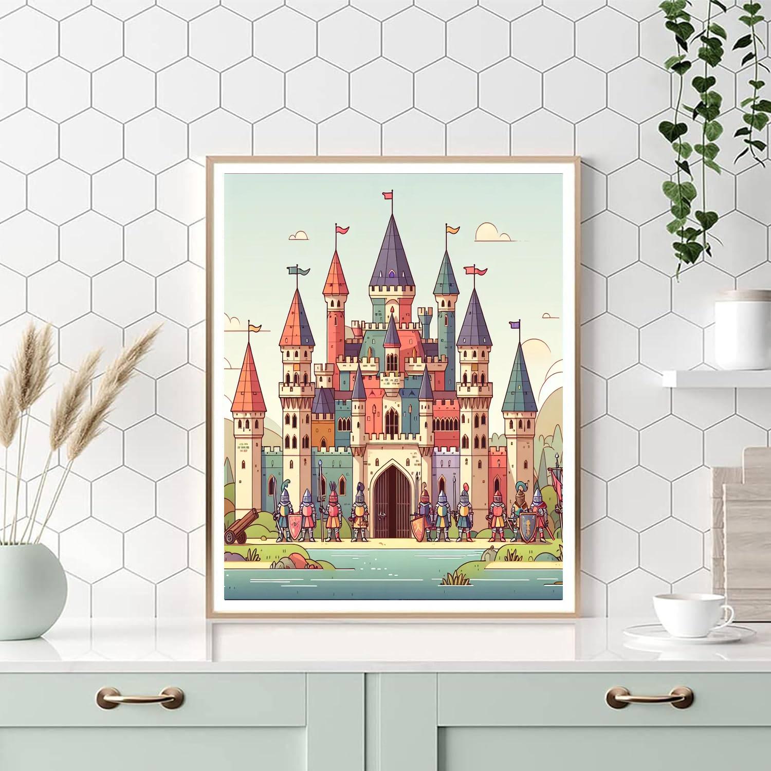 Kingdom Of Castles Paint By Numbers