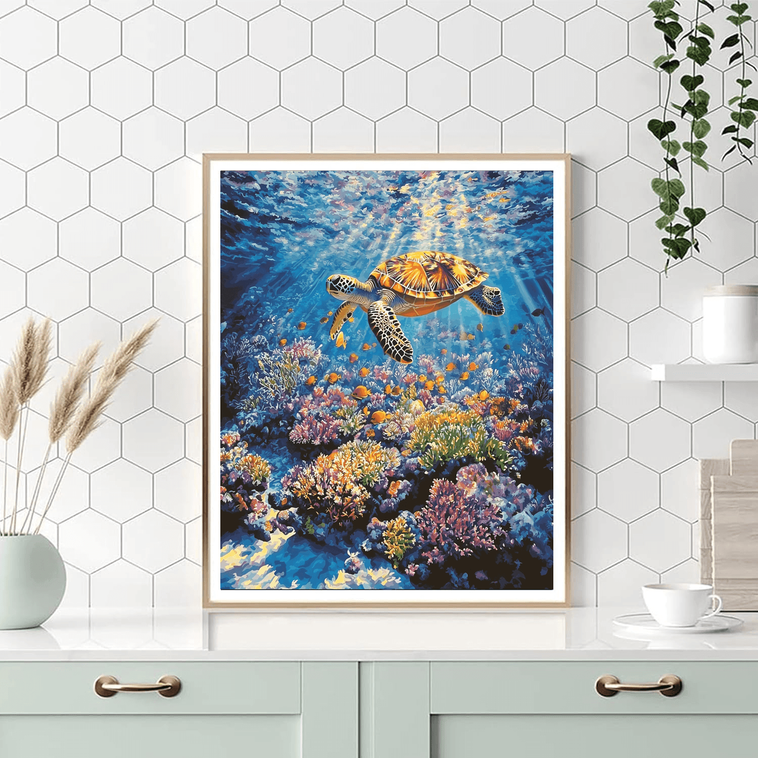 Great Barrier Reef - Queensland Paint By Numbers