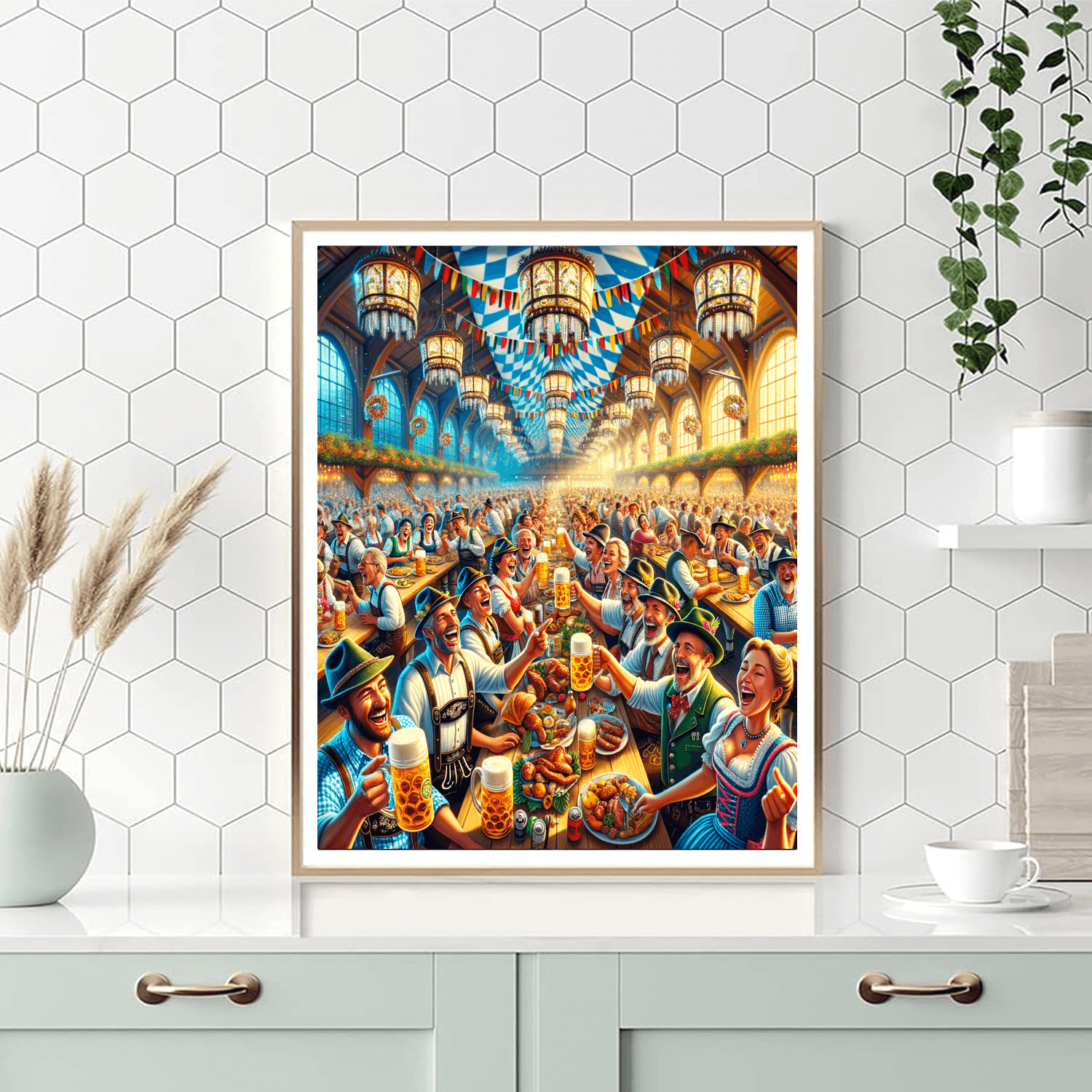 Wiesn Festival - Germany DIY Paint By Numbers