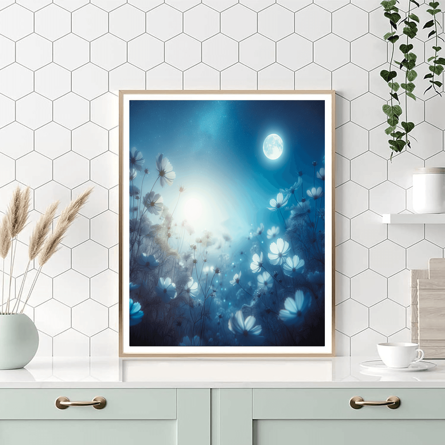 Elegant Night Blossoms Paint By Numbers Kits