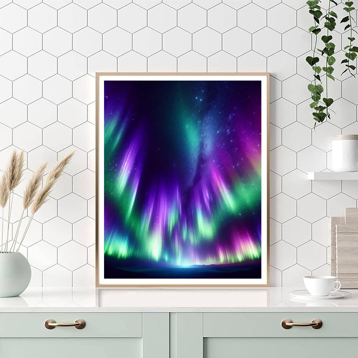 Northern Lights Extravaganza Paint By Numbers Kits