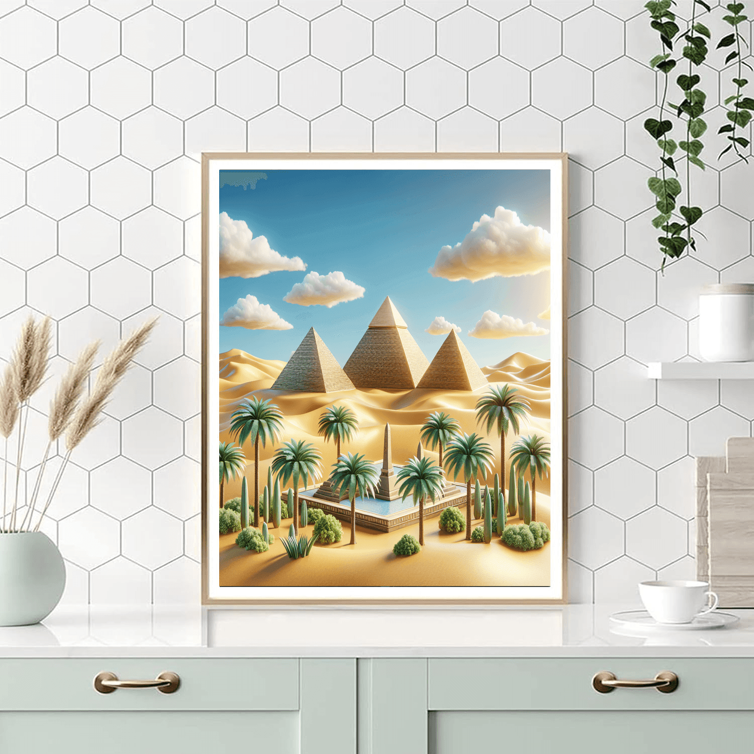 Ancient Egyptian Odyssey Painting Number Kit