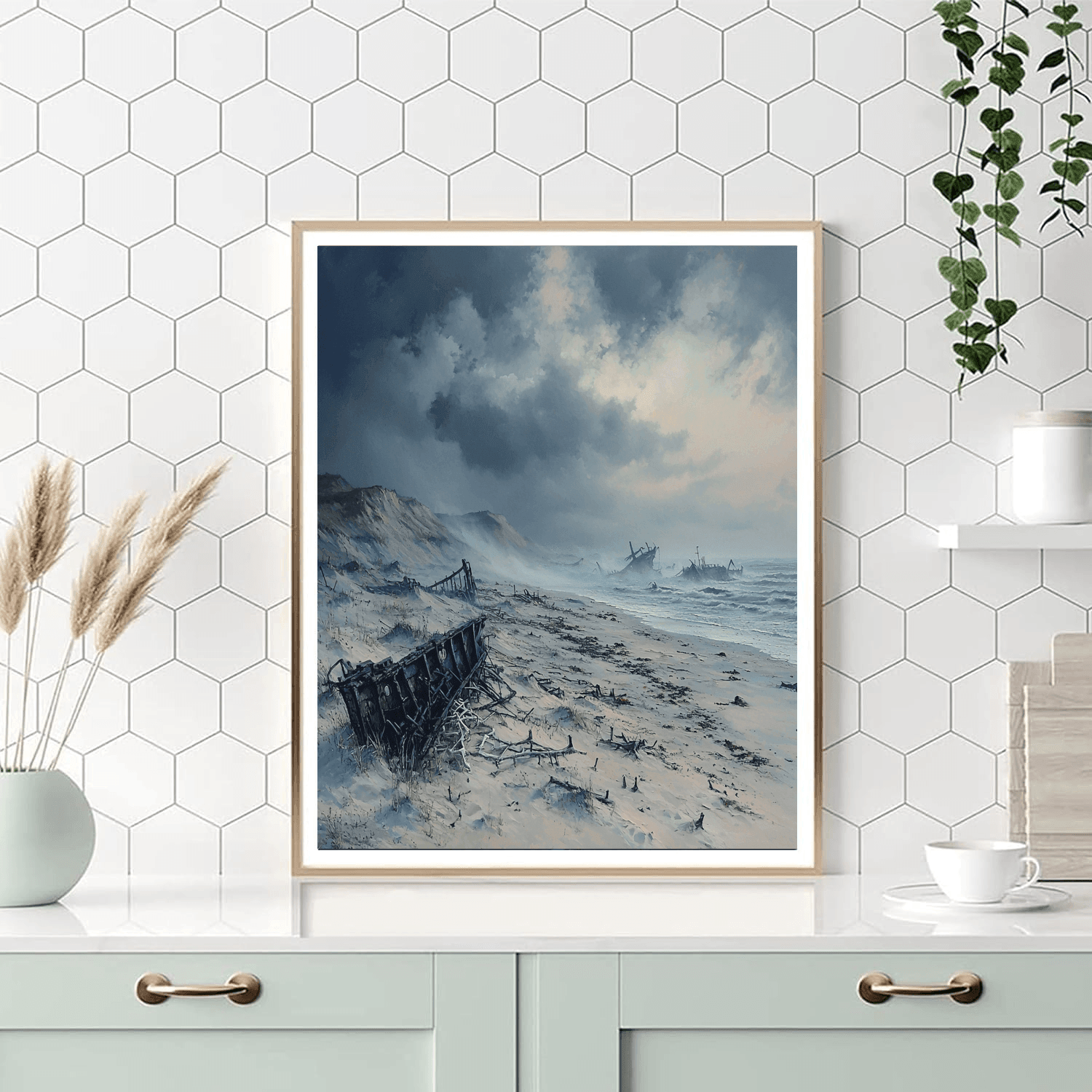 Skeleton Coast - Namibia Paint By Numbers Art