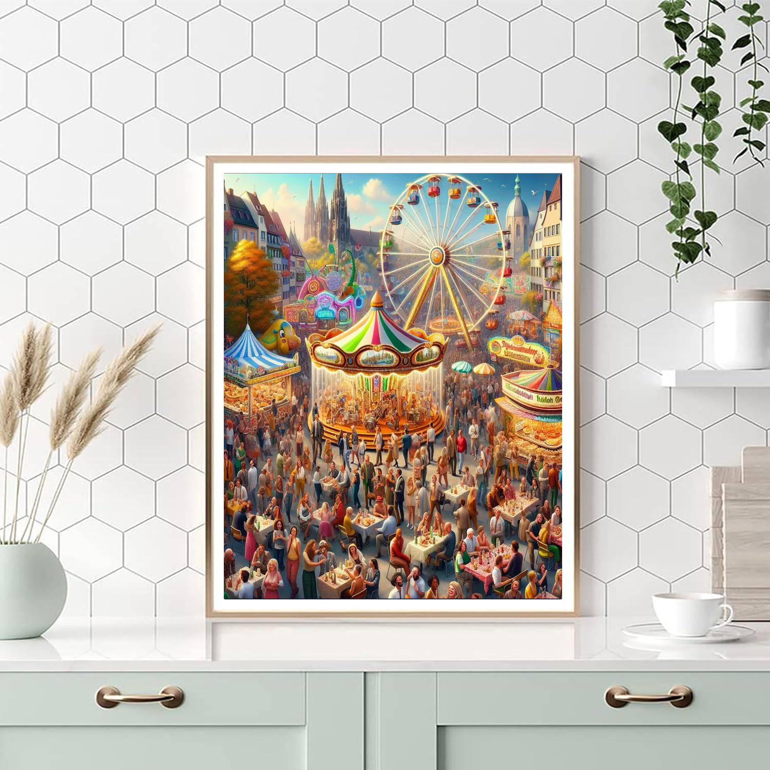 Frühlingfest - Germany Paint By Numbers Kits