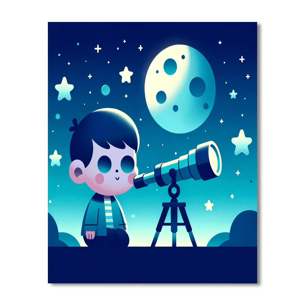 Stellar Sky Gazing Paint By Color